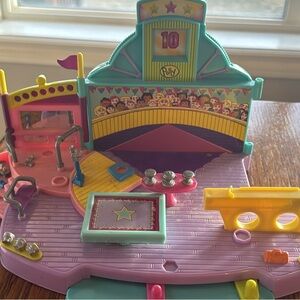 polly pocket 1999 gymnastics set